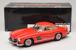 Mercedes 300 SL Gullwing Roșu Minichamps 1:18 180039001 Metal - imaginea 8 din 8