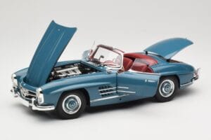 Mercedes 300 SL W198 Roadster Albastru Minichamps 1:18 180039035 Metal - imaginea 2 din 8