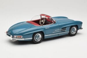 Mercedes 300 SL W198 Roadster Albastru Minichamps 1:18 180039035 Metal - imaginea 3 din 8