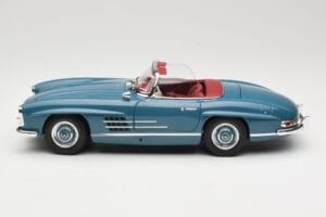 Mercedes 300 SL W198 Roadster Albastru Minichamps 1:18 180039035 Metal - imaginea 4 din 8