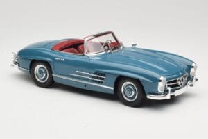 Mercedes 300 SL W198 Roadster Albastru Minichamps 1:18 180039035 Metal - imaginea 6 din 8