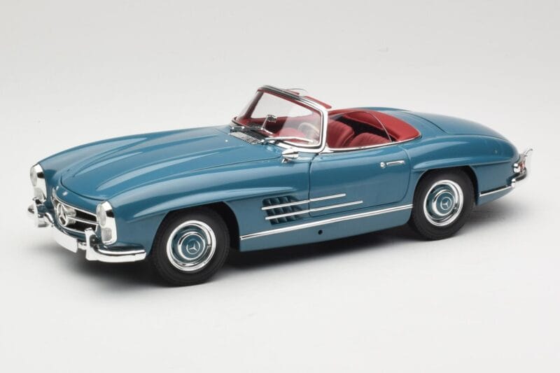 Mercedes 300 SL W198 Roadster Albastru Minichamps 1:18 180039035 Metal