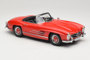 Mercedes 300 SL Roadster Roșu Minichamps 1:18 180039031 Metal - imaginea 6 din 8