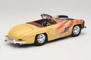 Mercedes 300 SL Roadster Rosemarie Muster Ediție Limitată 18/27 Bburago 1:18 3023-M1 Metal - imaginea 3 din 8