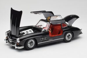 Mercedes 300 SL W198 Negru Minichamps 1:18 180039004 Metal - imaginea 2 din 8