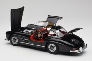 Mercedes 300 SL W198 Negru Minichamps 1:18 180039004 Metal - imaginea 5 din 8