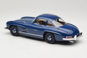 Mercedes 300 SL W198 Albastru Norev 1:18 183852 Metal - imaginea 7 din 8