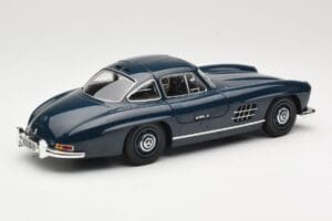 Mercedes 300 SL W198 Gullwing Albastru Închis Minichamps 1:18 110037216 Metal - imaginea 3 din 8