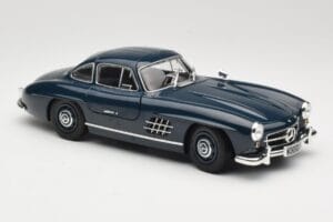 Mercedes 300 SL W198 Gullwing Albastru Închis Minichamps 1:18 110037216 Metal - imaginea 6 din 8