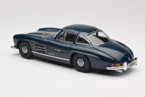 Mercedes 300 SL W198 Gullwing Albastru Închis Minichamps 1:18 110037216 Metal - imaginea 7 din 8