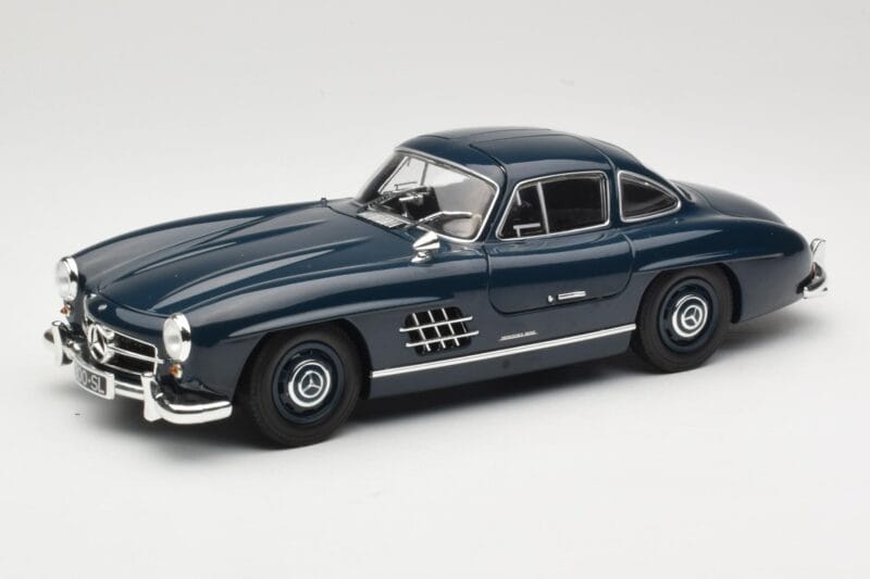 Mercedes 300 SL W198 Gullwing Albastru Închis Minichamps 1:18 110037216 Metal