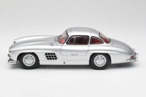 Mercedes 300 SL W198 Gullwing Argintiu Minichamps 1:18 180039000 Metal - imaginea 4 din 8