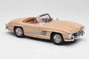 Mercedes 300 SL W198 Roadster Maro Deschis Minichamps 1:18 180039032 Metal - imaginea 6 din 8