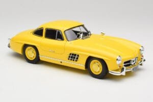 Mercedes 300 SL W198 Galben Deschis Minichamps 1:18 180039009 Metal - imaginea 6 din 8