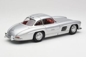 Mercedes 300 SL W198 Gullwing Argintiu Metalizat Minichamps 1:18 B66040379 Metal - imaginea 3 din 8