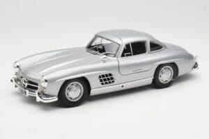 Mercedes 300 SL W198 Gullwing Argintiu Minichamps 1:18 110037210 Metal