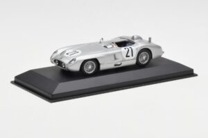 Mercedes 300 SLR #21 K. Kling / A. Simon 24 Hours of Le Mans 1955 Minichamps 1:43 432553021 Metal - imaginea 2 din 4