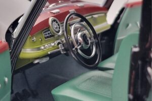 Mercedes 300 W186 Konrad Adenauer Norev 1:18 183707 Metal - imaginea 8 din 9