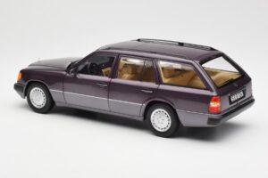Mercedes 300D S124 T-Model Bornit Ediție Dealer Norev 1:18 B66040701 Metal - imaginea 7 din 8