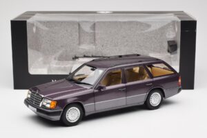 Mercedes 300D S124 T-Model Bornit Ediție Dealer Norev 1:18 B66040701 Metal - imaginea 8 din 8