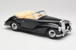 Mercedes 300SC W188 Obsidian Negru Maisto 1:18 806B Metal - imaginea 6 din 8