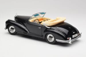 Mercedes 300SC W188 Obsidian Negru Maisto 1:18 806B Metal - imaginea 7 din 8