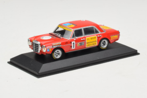 Mercedes 300 SEL 6.8 AMG #35 H. Heyer / C. Schickentanz 24 Hours of Spa 1971 Minichamps 1:43 MB007 Metal - imaginea 2 din 4