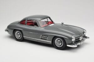 Mercedes 300SL W198 Gullwing Graphite Grey Norev 1:12 123852 Metal - imaginea 4 din 6
