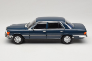 Mercedes 350 SEL W116 Hansa Blue Norev 1:18 183976 Metal - imaginea 4 din 8
