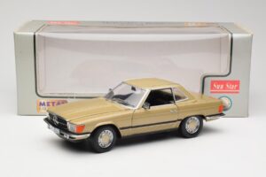 Mercedes 350 SL R107 Auriu Sun Star 1:18 MB004 Metal - imaginea 8 din 8
