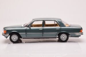 Mercedes 450 SEL 6.9 W116 Petrol Metalic Norev 1:18 183974 Metal - imaginea 4 din 8