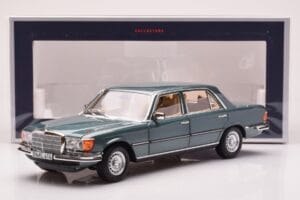 Mercedes 450 SEL 6.9 W116 Petrol Metalic Norev 1:18 183974 Metal - imaginea 8 din 8