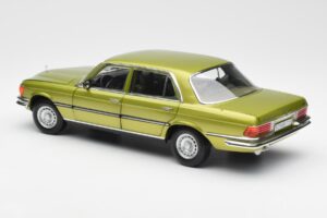 Mercedes 450 SEL W116 Citrus Verde Ediție Dealer Norev 1:18 B66040683 Metal - imaginea 7 din 8