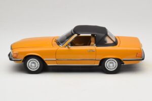 Mercedes 450 SL R107 Cayenne Orange Norev 1:18 183350 Metal - imaginea 5 din 10
