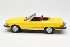 Mercedes 450SL R107 Galben US Version Norev 1:18 183727 Metal - imaginea 5 din 9