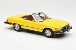 Mercedes 450SL R107 Galben US Version Norev 1:18 183727 Metal - imaginea 7 din 9