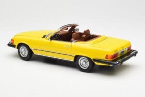 Mercedes 450SL R107 Galben US Version Norev 1:18 183727 Metal - imaginea 8 din 9