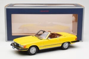 Mercedes 450SL R107 Galben US Version Norev 1:18 183727 Metal - imaginea 9 din 9