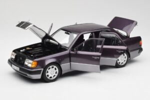 Mercedes 500 E W124 Bornit Metallic Norev 1:18 183948 Metal - imaginea 2 din 8