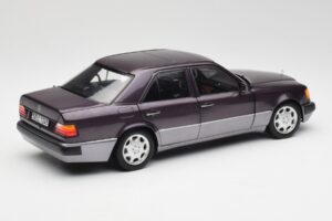 Mercedes 500 E W124 Bornit Metallic Norev 1:18 183948 Metal - imaginea 3 din 8
