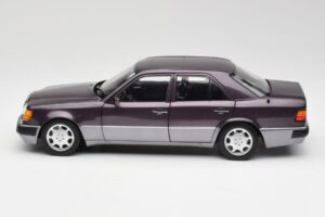 Mercedes 500 E W124 Bornit Metallic Norev 1:18 183948 Metal - imaginea 4 din 8