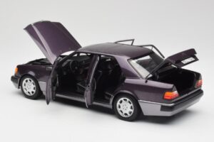 Mercedes 500 E W124 Bornit Metallic Norev 1:18 183948 Metal - imaginea 5 din 8