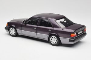 Mercedes 500 E W124 Bornit Metallic Norev 1:18 183948 Metal - imaginea 7 din 8