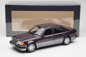 Mercedes 500 E W124 Bornit Metallic Norev 1:18 183948 Metal - imaginea 8 din 8