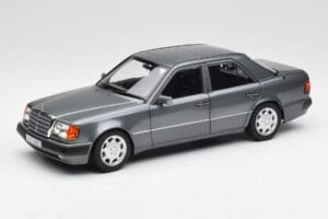 Mercedes 500 E W124 Pearl Gri Norev 1:18 183946 Metal