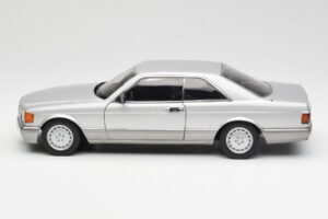 Mercedes 500 SEC C126 Argintiu AUTOart 1:18 76212 Metal - imaginea 4 din 8