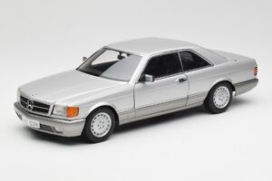 Mercedes 500 SEC C126 Argintiu AUTOart 1:18 76212 Metal