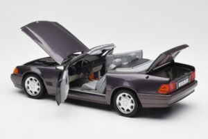 Mercedes 500 SL R129 Bornit Metalizat Ediție Dealer Norev 1:18 B66040655 Metal - imaginea 10 din 13