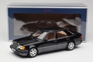 Mercedes 500E W124 Negru Ediție Limitată Norev 1:18 183949 Metal - imaginea 12 din 12