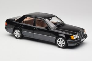 Mercedes 500E W124 Negru Ediție Limitată Norev 1:18 183949 Metal - imaginea 6 din 12